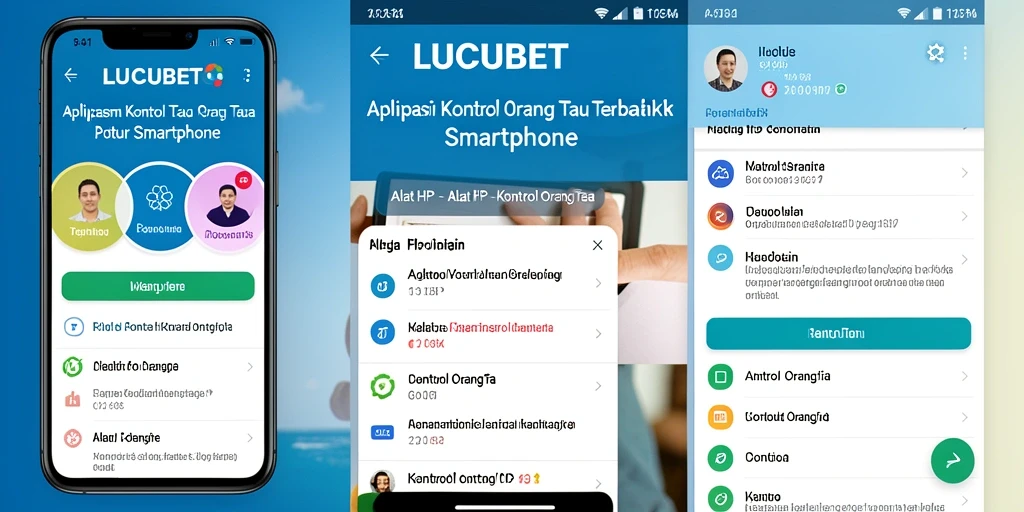 Tampilan antarmuka LUCUBET yang user-friendly dan fungsional.